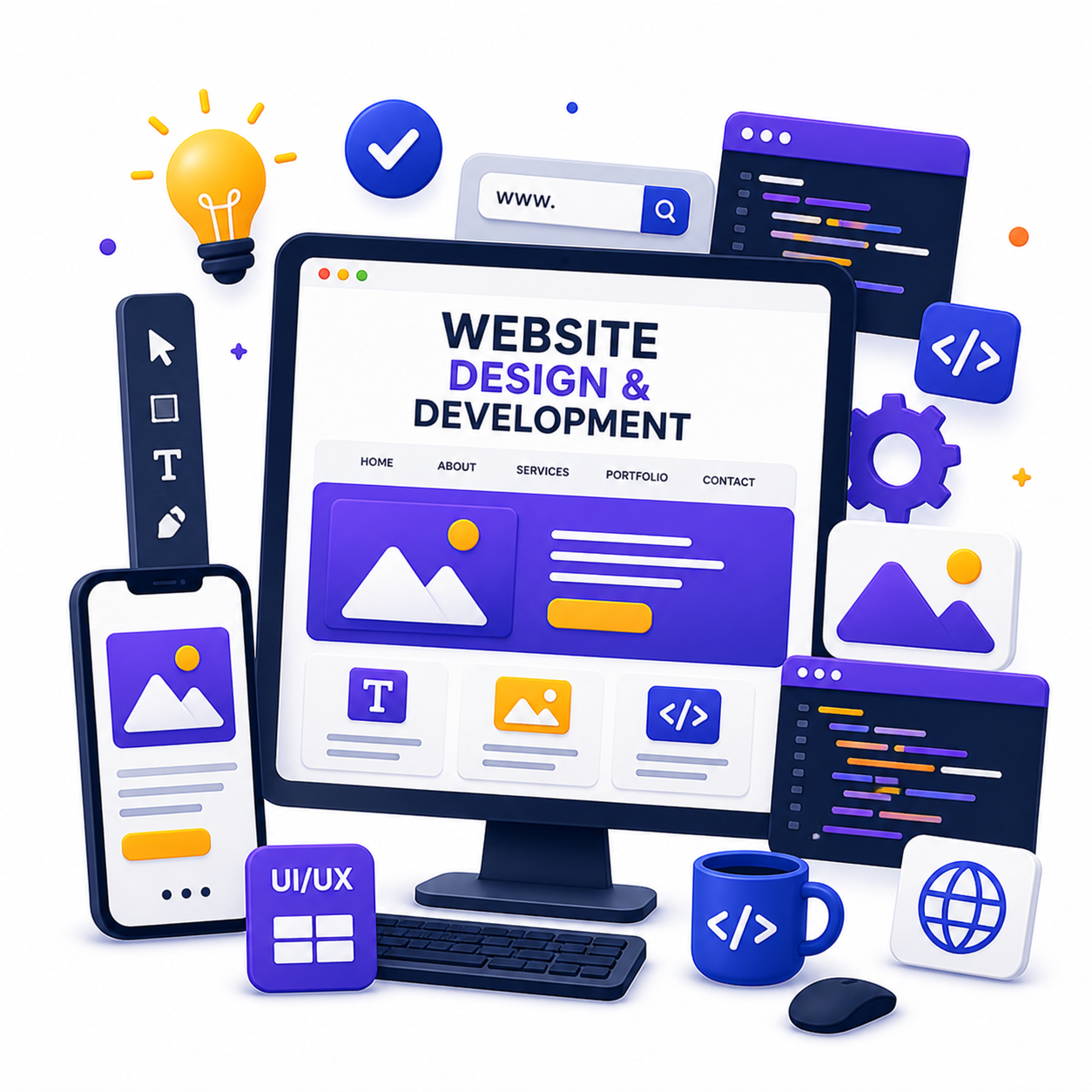 Website Design& Devlopment